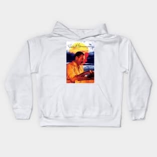 Ernest Hemingway -  Admired by Writers Kids Hoodie